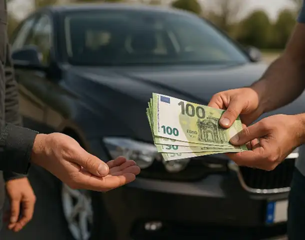 Kunden erhalten eine schnelle Barauszahlung beim Autoankauf in Troisdorf.